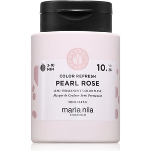 Maria Nila Colour Refresh нежна подхранваща маска без перманентни цветови пигменти цвят Pearl Rose 10.26 100ml