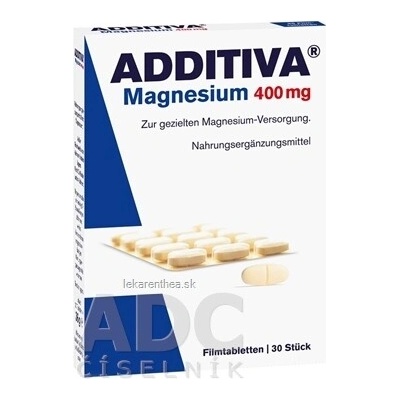 Additiva Magnézium 400 mg 30 ks