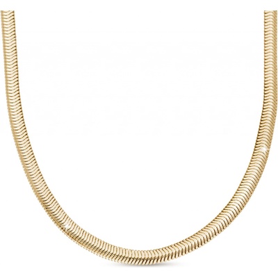 Biju Pozlacený hadovitý řetízek 3002127