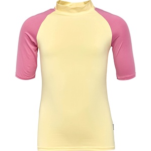 UNUO T-shirt with uv protection 50+ жълто, розово 134-140 (1368)