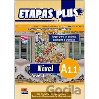 Etapas Plus A1.1 Podręcznik z ćwiczeniami + CD