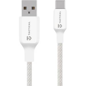 Tactical STITCH THREAD кабел за данни USB - Type-C, 100 cm, БЯЛ 57983126581 (57983126581)