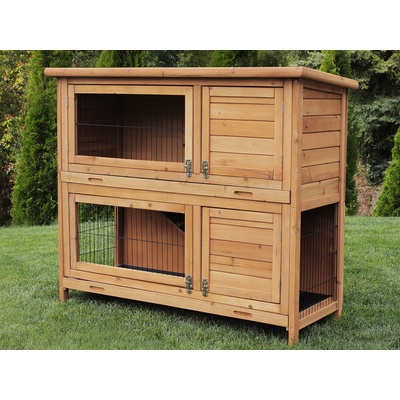 MyAnimal MH-20 králikáreň hnedá 120 x 51 x 105 cm