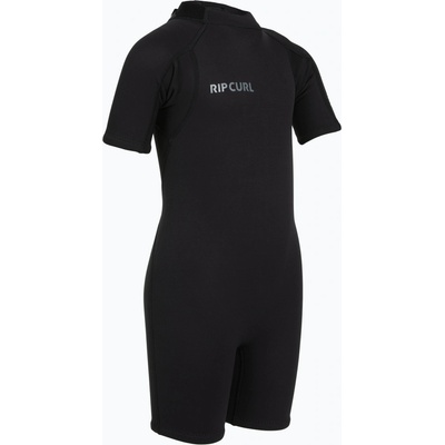 Detský Rip Curl Groms Trad 2/2 mm Back Zip Springsuit black
