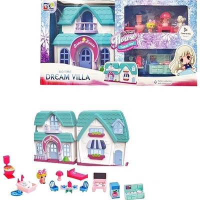 CreativeToys Městská vila s vybavením