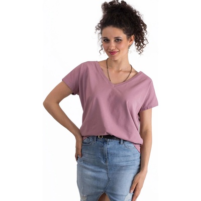 Tričko RV TS 4832.19P BASIC FEEL GOOD Ružová tmavo