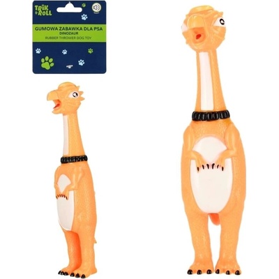 Trik Roll gumový pískací dinosaurus 23 cm