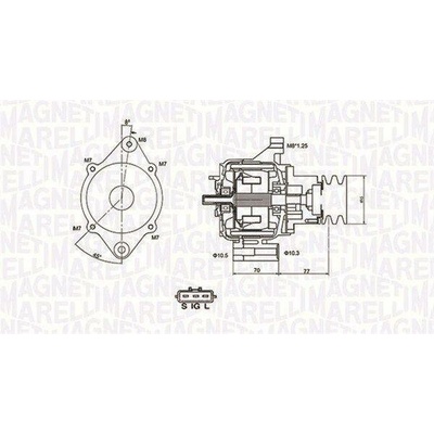 generátor MAGNETI MARELLI MQA1367