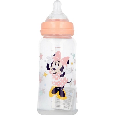 Storline Kojenecká lahev Minnie s hvězdičkami transparentní 360 ml