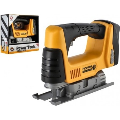 Teddies Přímočará pila na baterie se zvukem se světlem v krabici