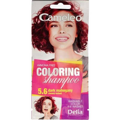 Delia cameleo farbiaci šampón na vlasy 5.6 dark mahagony 40 ml
