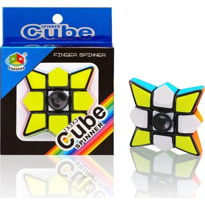 Finger Spinner Cube Fanxin 1x3x3 černý