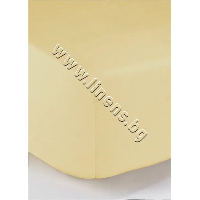 Dilios Долен чаршаф с ластик Dilios Светло Жълто, p/n 55709001850 - Долен чаршаф с ластик от Ранфорс (55709001850)