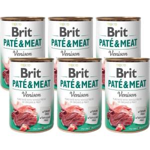Brit Брит пате и месо олен 6x400г