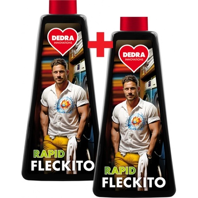 ECORAPID FLECKITO náhradní náplně, bez rozprašovače 500 + 500 ml