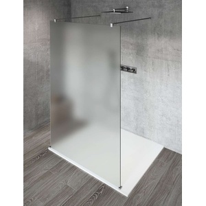SAPHO Vario - Душ кабина Walk-In за вграждане, 90x200 см, лакирано стъкло, хром/матово стъкло GX1490GX2210 (GX1490GX2210)