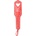 XMS Bdsm Плескалка с кожена облицовка "heart red paddle" 32 см