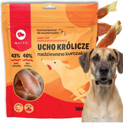 Maced Králičie ucho s kuracím mäsom 500 g