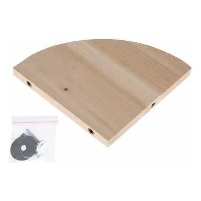 TIAKI Dřevěná plošina, 17,5 x 17,5 x 1,2 cm