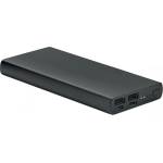 More Than Gifts Powerflat 8, USB Type-C, 10000 mAh, Черна (Powerflat)