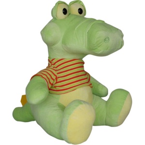 Амек Тойс Плюшена играчка Амек Тойс - Крокодил с тениска, 60 cm (031268-3) - ozone