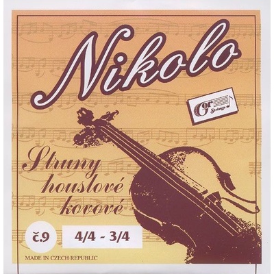 Gorčík 9 Nicolo struny sada husle