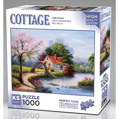 KS Games - Puzzle Lake House - 1 000 piese