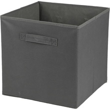 Dochtmann Box do kallaxu úložný box manšestr tmavě šedý 31 x 31 x 31 cm