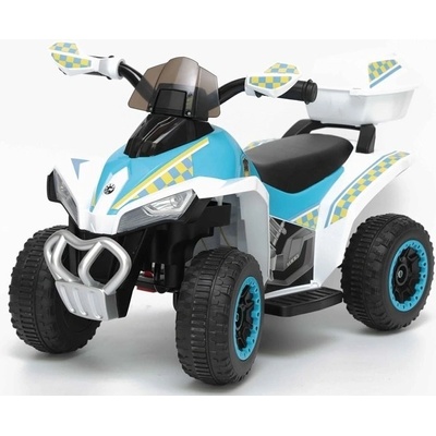 Lean Toys Elektrická štvorkolka GTS1188 A 2021 motor 1x45W batéria biela modrá