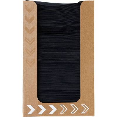 Duni servítky Dunisoft Black 20X20Cm 180ks