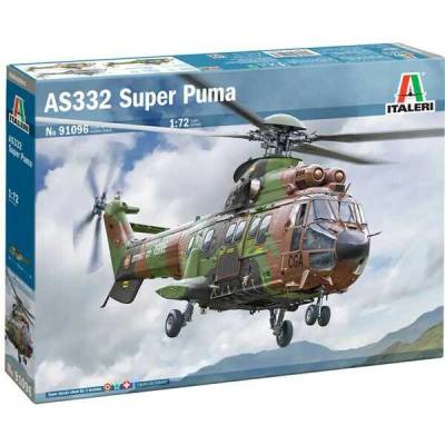 ITALERI Model Kit vrtulník 91096 AS332 Super Puma 1:72