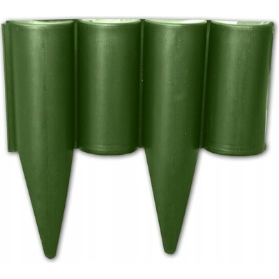 BRADAS Plastový obrubník - palisáda 2,5m, 225mm, zelená PALGARDEN