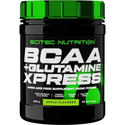 Scitec Nutrition BCAA + Glutamine Xpress [300 грама] Ябълка