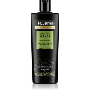 TRESemmé Flawless Waves хидратиращ шампоан за чуплива и къдрава коса 400ml