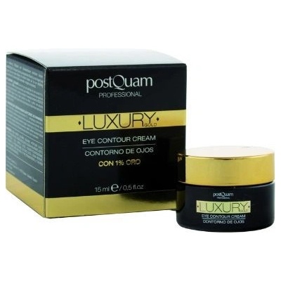 PostQuam Luxury Gold eye Contour Cream Hydratační oční krém 15 ml