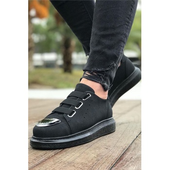 Chekich Унисекс обувки от велур CH251 - Черни #359781 (359781_Черно)