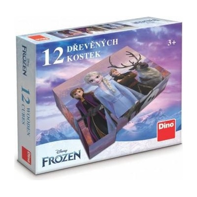 Dino Frozen II 12 licenční kostky