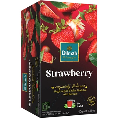 Dilmah čaj Čaj černý jahoda 40 g