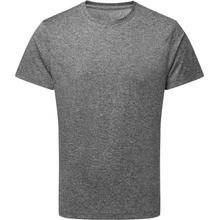 TriDri pánske funkčné tričko TR501 Black Melange