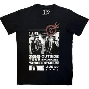 U2 Zoo TV Tour NY Poster Carbon Black XL Риза (U2CBN12MB04)