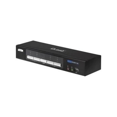 Aten CM-0264 KVM switch DVI-HDMI Dual Display, 2PC, 2xUSB hub, Audio