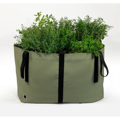 Blooming Walls The Green Bag XL 100x100x50 cm BAG: Olivový