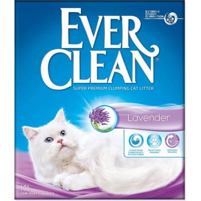 Ever Clean Lavender hrudkující kočkolit 10 l – Hledejceny.cz