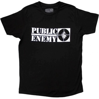 Public Enemy Crosshairs Logo Black S Риза (PUBTS05MB01)
