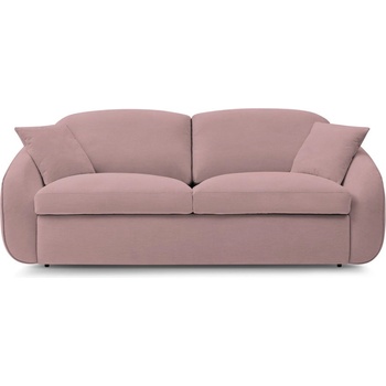 Bobochic Светлорозов разтегателен диван 235 cm Cezanne - Bobochic Paris (WT-SARA-3.5R-W_1 P1246)