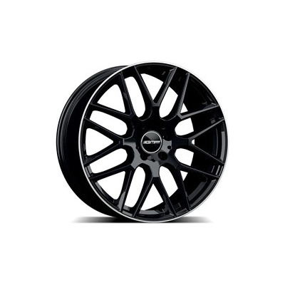 GMP BERGHEM 10x22 5x112 ET50 black diamond lip
