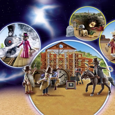 PLAYMOBIL 70576 Adventný kalendár Back to the Future III