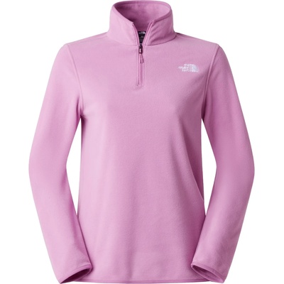 The North Face Дамски поларен пуловер The north face Women's Glacier Fleece 1/4 Zip Jacket Fleece jumper - Hushed Lavender - размер XL (105-6474-0715)