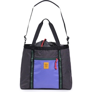 Topo Designs Чанта за рамо Topo designs Mountain Utility Tote Shoulder bag - Grid / Very Peri - размер 33 l (510-4108-1211)