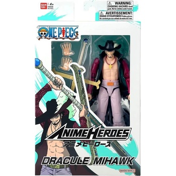 BANDAI NAMCO Entertainment Bandai Anime Heroes One Piece Dracule Mihawk 17cm (37053)